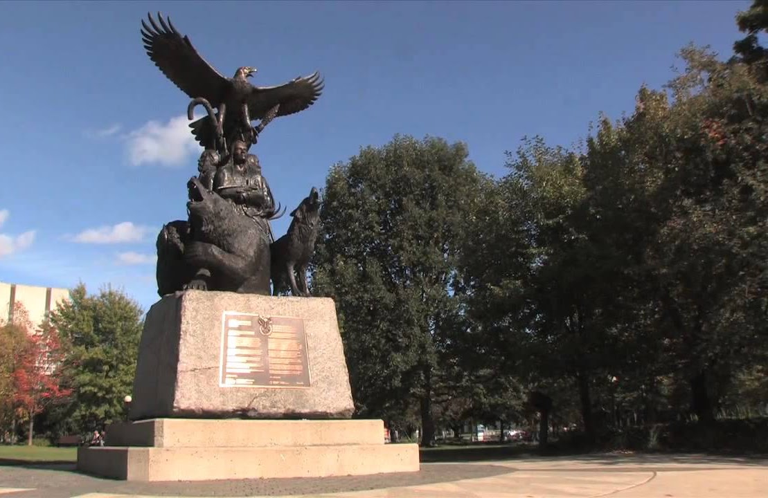 indigenous war monument